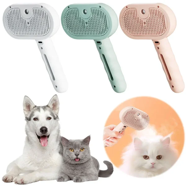 3 in 1 Cat Steam Brush