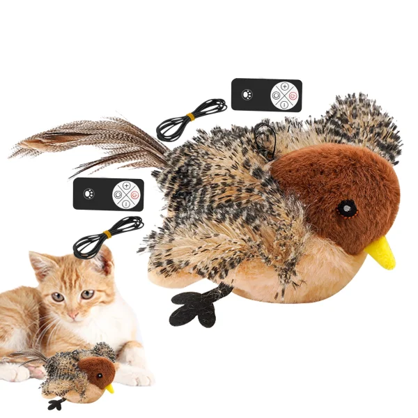 Chirping Bird Cat Toy
