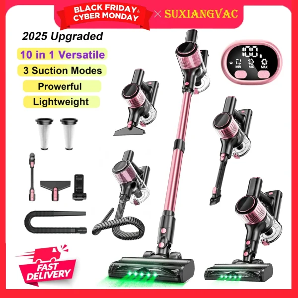 Cordless Vacuum Cleaner for carpet or hard floors